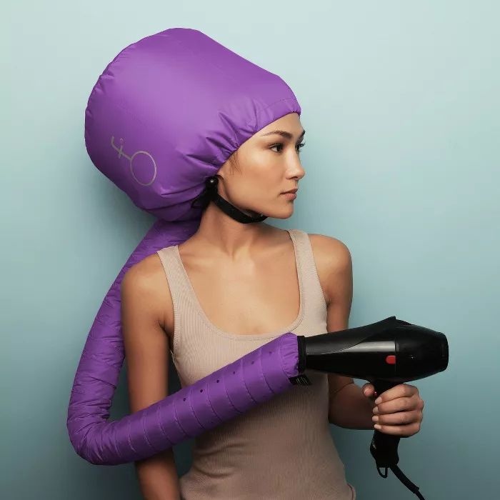 Hooded hair dryer attachment for Curly Hair Care