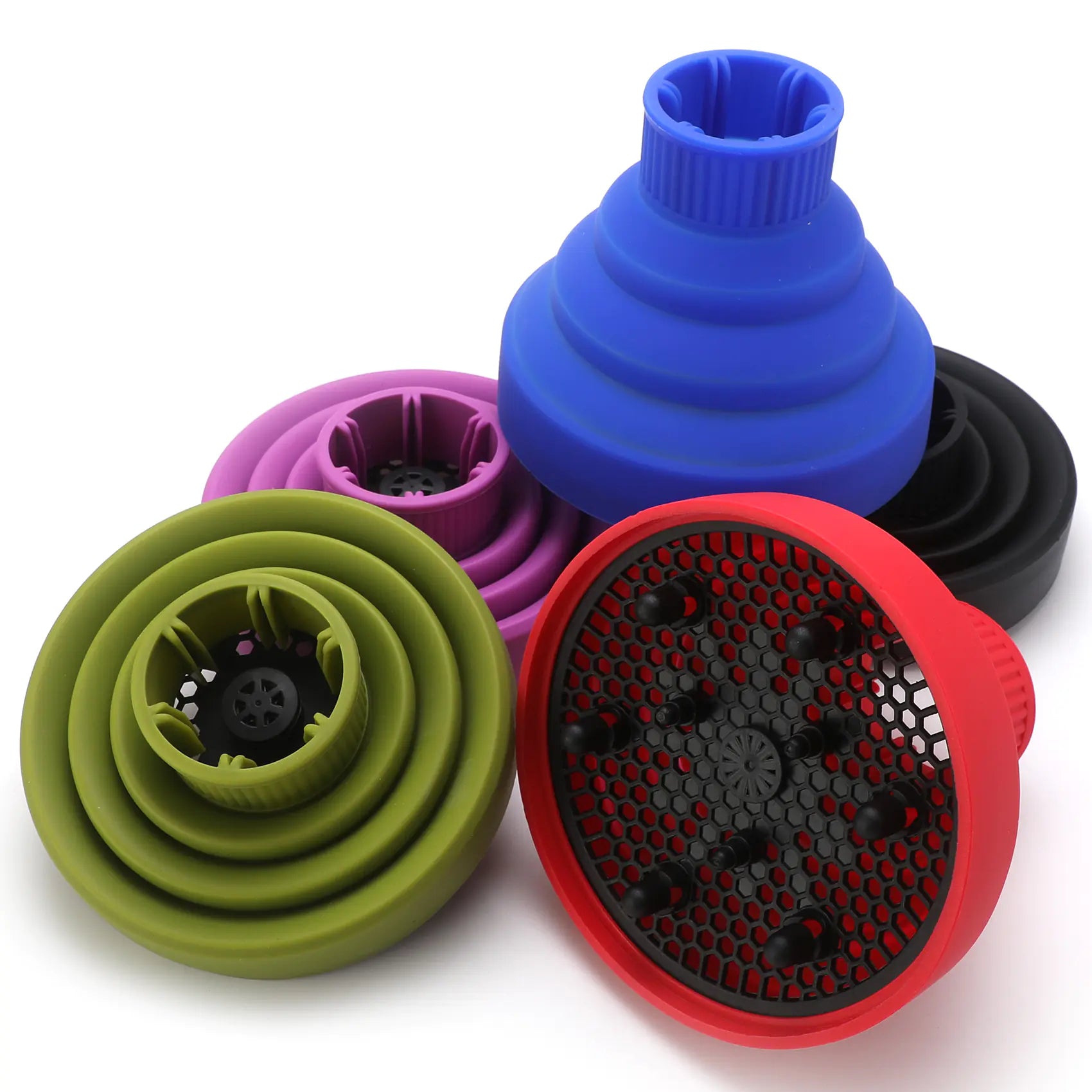 Diffuser attachment for hair dryer