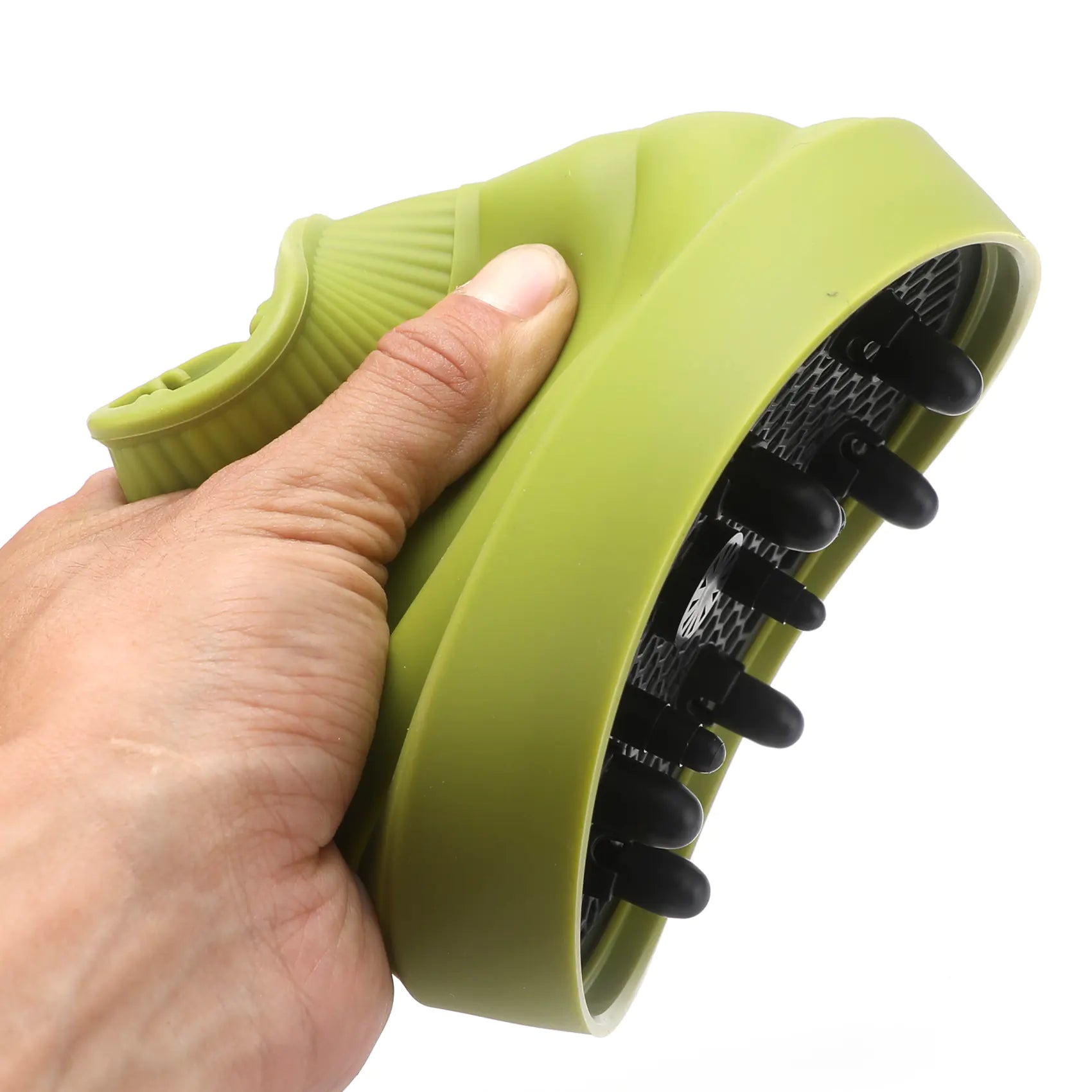 Diffuser attachment for hair dryer